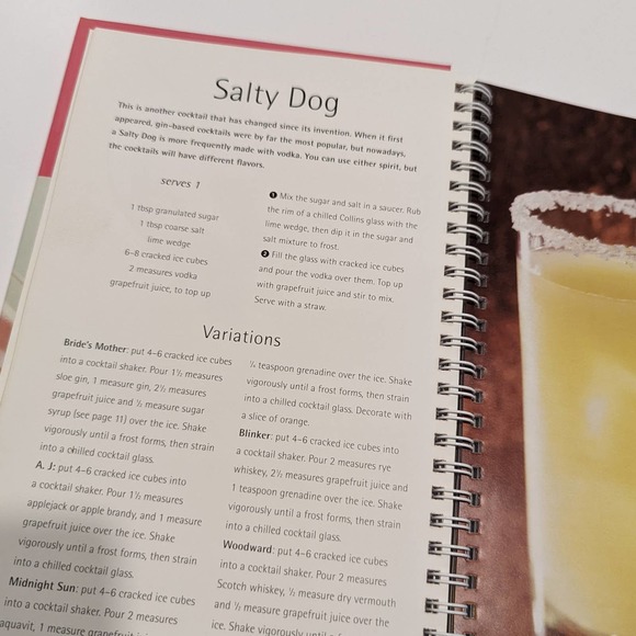 Cocktail Drinks Recipe Book Lot (2 Hardcover) – Shaken, Stirred, Non-Alcoholic - Picture 5 of 14